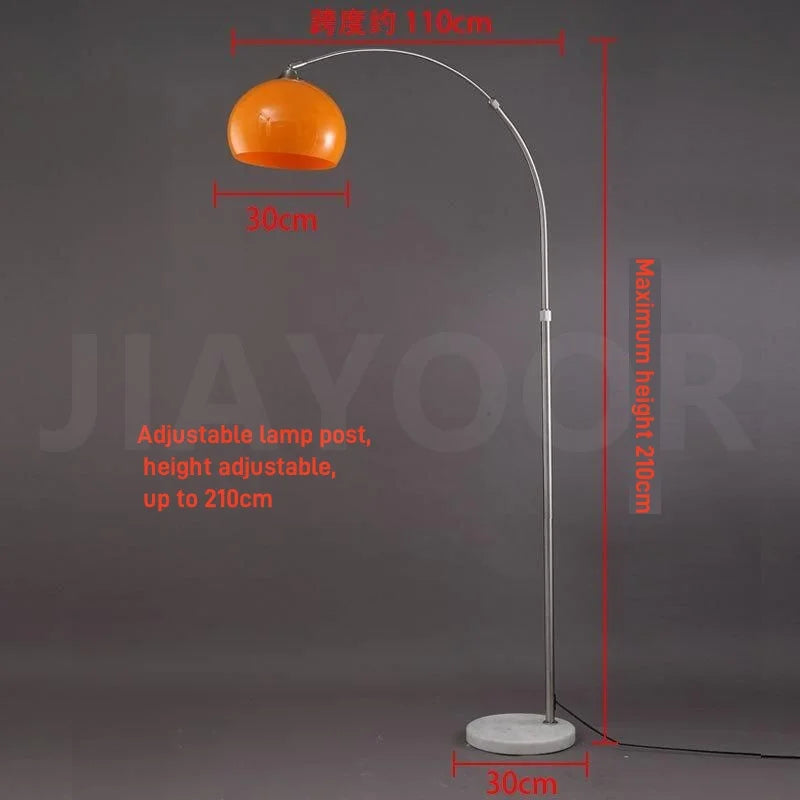 Modern Minimalist Living Room Bedroom Floor Lamp Reading Home Decoration Lamp Bed Lamp Retractable Floor Light Mood Lamp LED