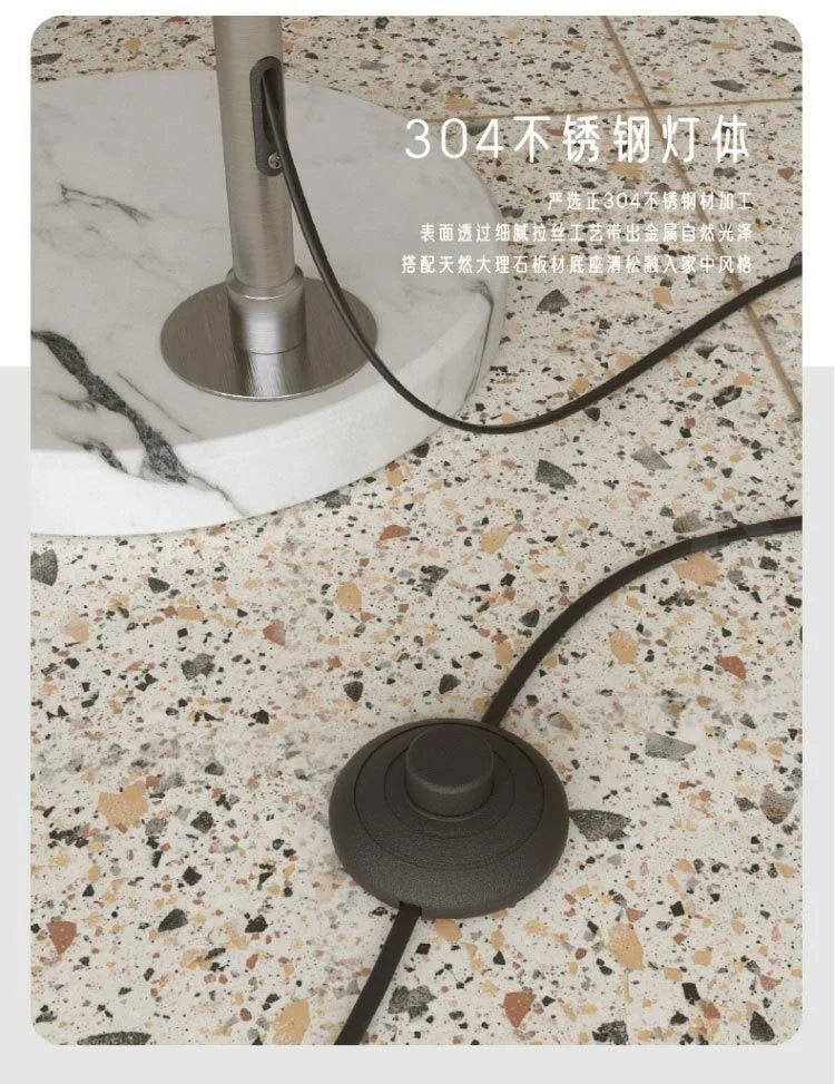 Modern Minimalist Living Room Bedroom Floor Lamp Reading Home Decoration Lamp Bed Lamp Retractable Floor Light Mood Lamp LED