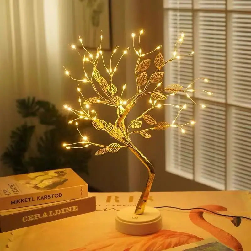 Lampe de chevet arbre sakura LED