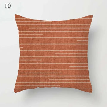 Housse de Coussin Déco Motif Géométrique