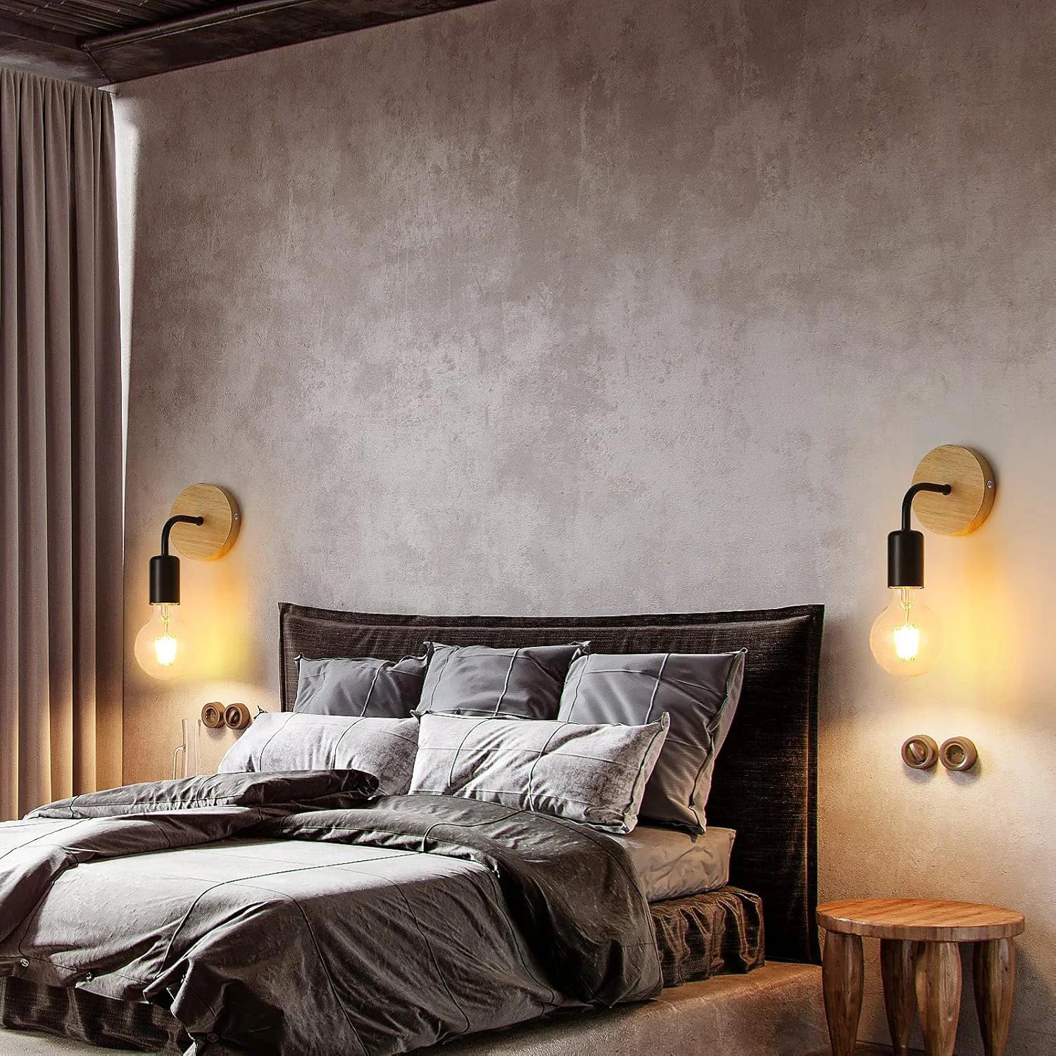 Appliques Murale Vintage Bois