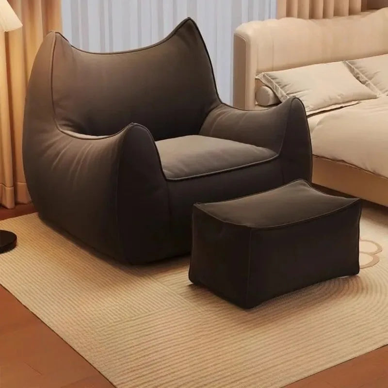 Fauteuil Nordic et Pouf Confort
