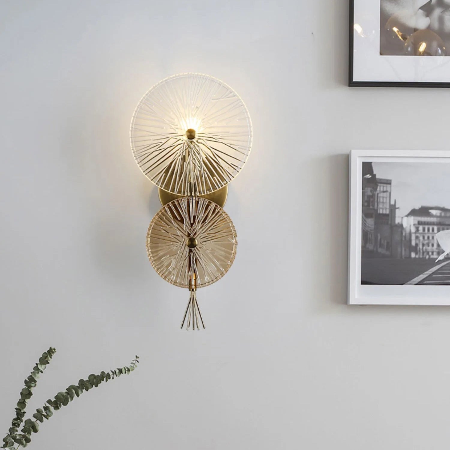 Applique Murale Cristal LED Chevet