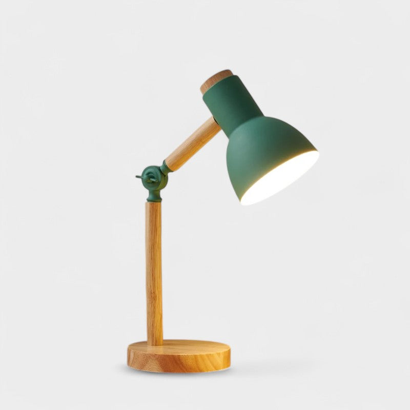 Lampe de table scandinave en bois moderne