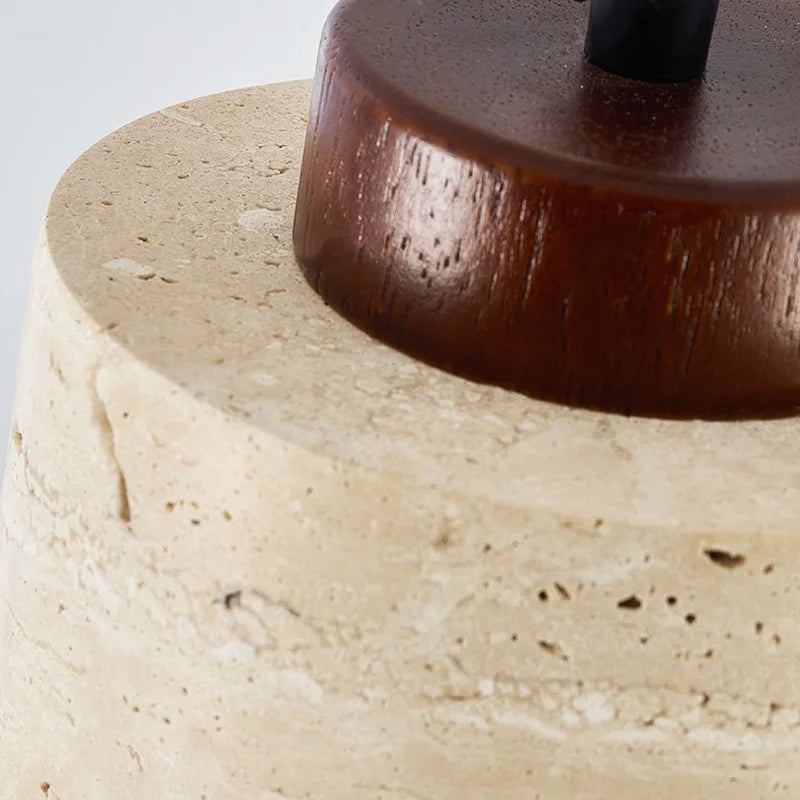 Lampe suspendue Wabi-Sabi style japonais