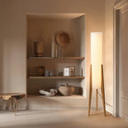 Lampadaire Nordique Bois Massif