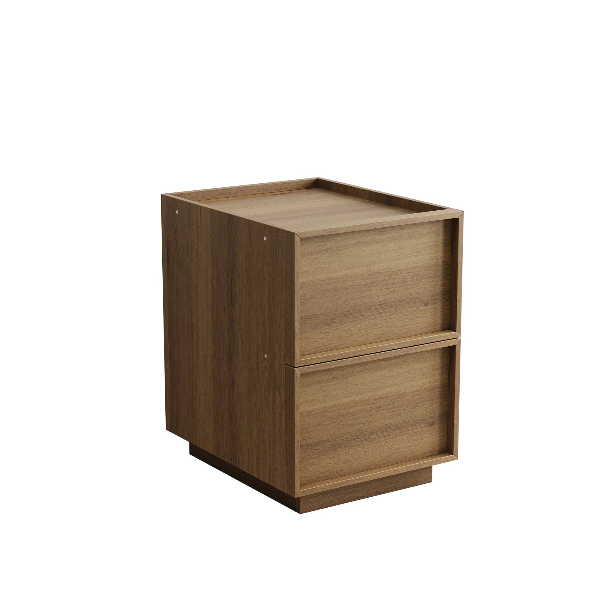 Table de Chevet Bois Bicolore
