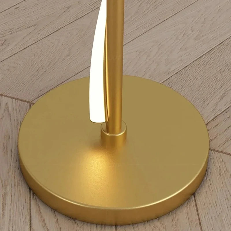 Nordic Cream Style Creative Line Spiral Floor Lamp Suitable for Living Room Bedroom Decoration Bedside Standing Lamps Fixtures