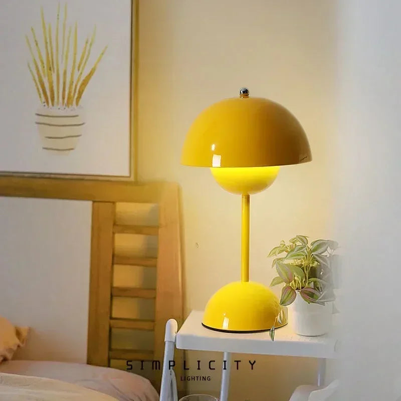 Lampe de Table Champignon USB