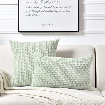Coussin Moderne Rayé Boho
