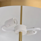 Nordic Postmodern Luxury Retro Art Exhibition Hall Bedroom Living Room Creative Tripod Mushroom Bedside Table Lights Floor Lamp