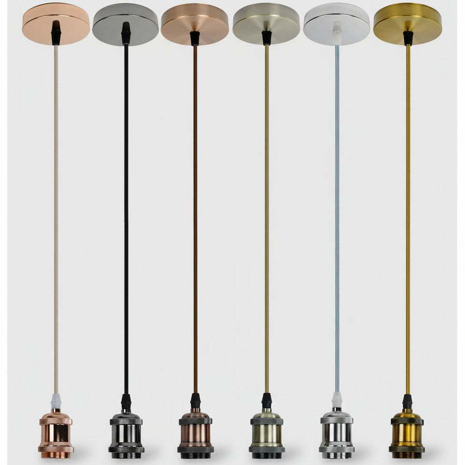 Douille E27 vintage style industriel