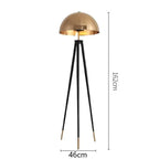 Nordic Postmodern Luxury Retro Art Exhibition Hall Bedroom Living Room Creative Tripod Mushroom Bedside Table Lights Floor Lamp