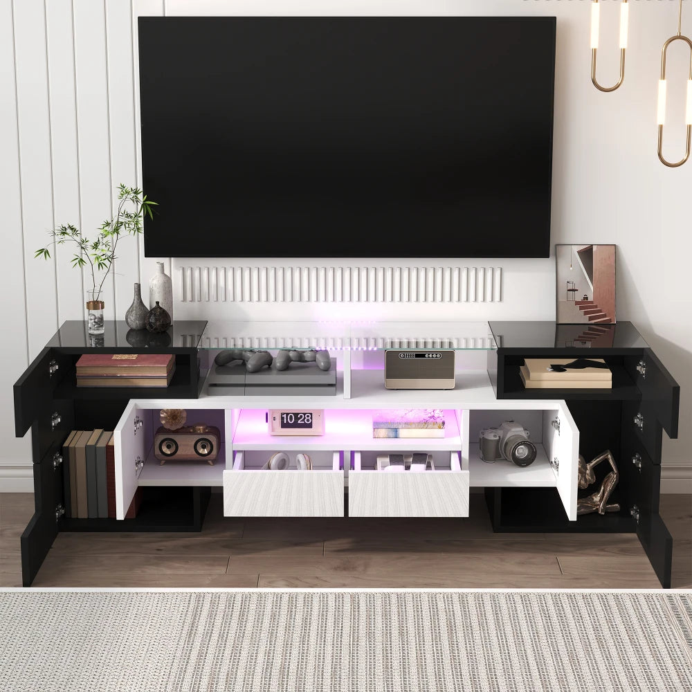 Meuble TV Design avec Verre