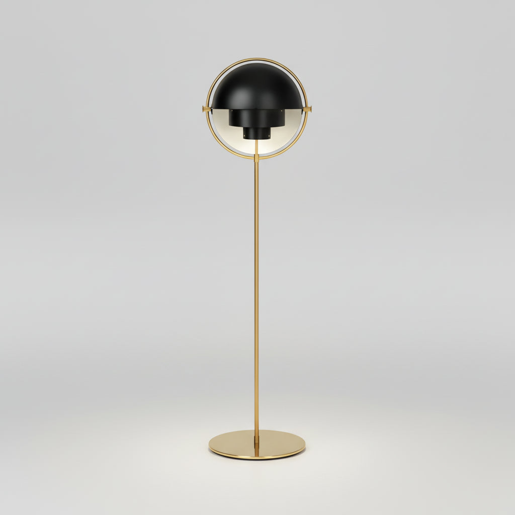 Lampadaire Élégant Métal pour Décoration Maison