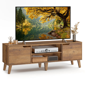 Meuble TV Scandinave 2 Portes