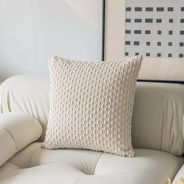 Coussin Moderne Rayé Boho