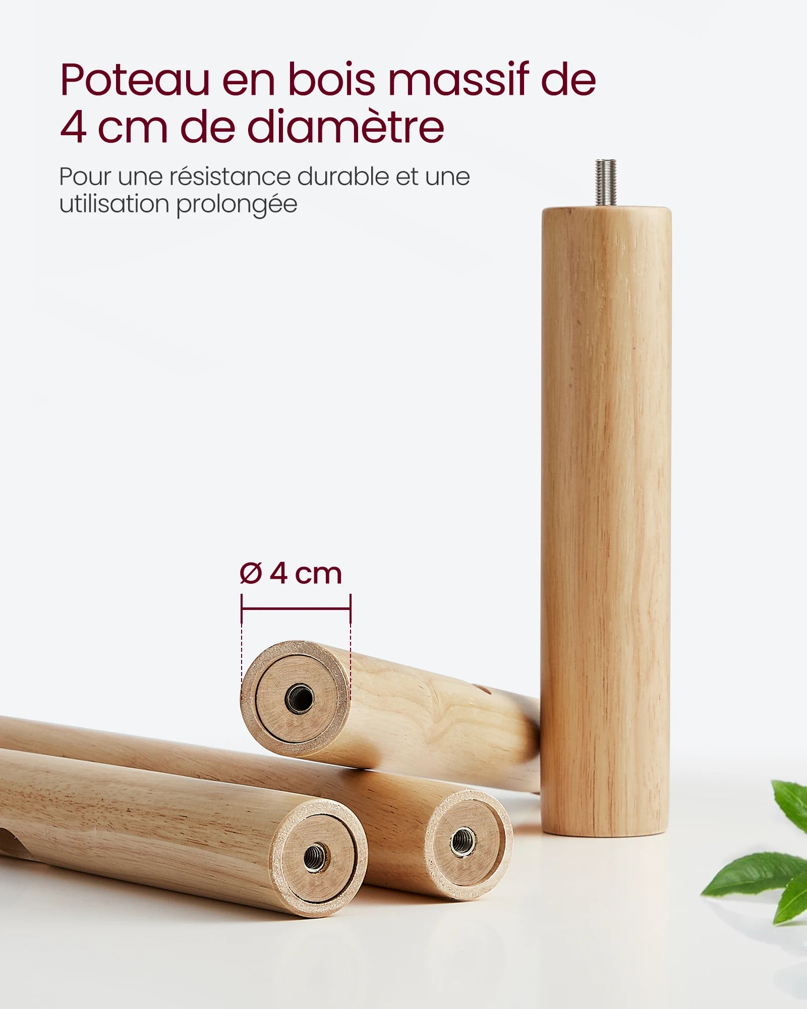 Porte-Manteau Bois sur Pied