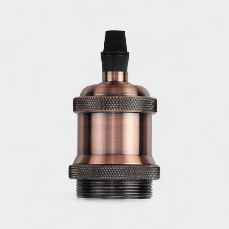 Douille E27 vintage style industriel