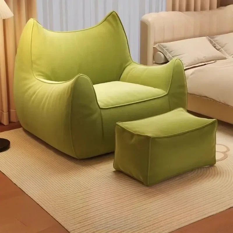 Fauteuil Nordic et Pouf Confort