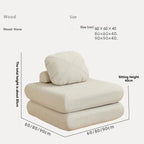 Fauteuil Tatami Pliable Tofu