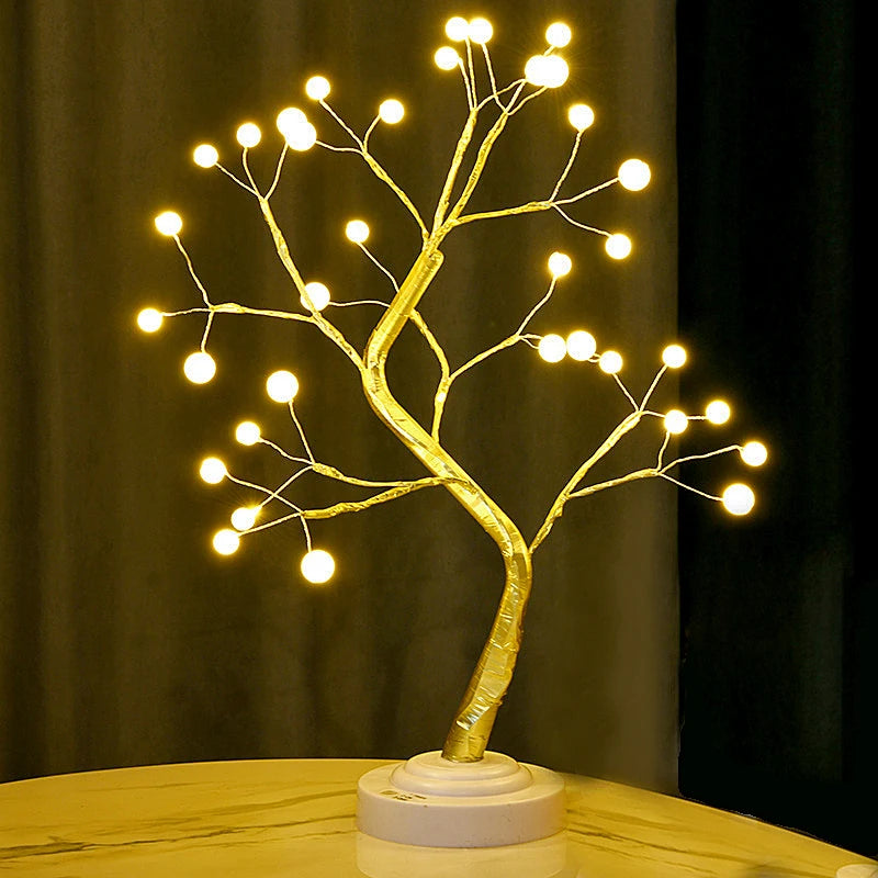 Lampe de chevet arbre sakura LED