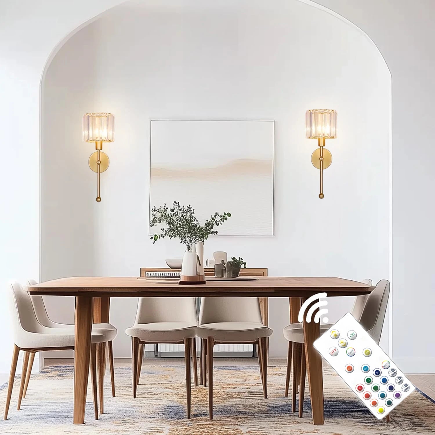 Applique Murale Cristal Moderne
