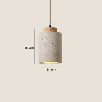 Lampe suspendue Wabi-Sabi style japonais