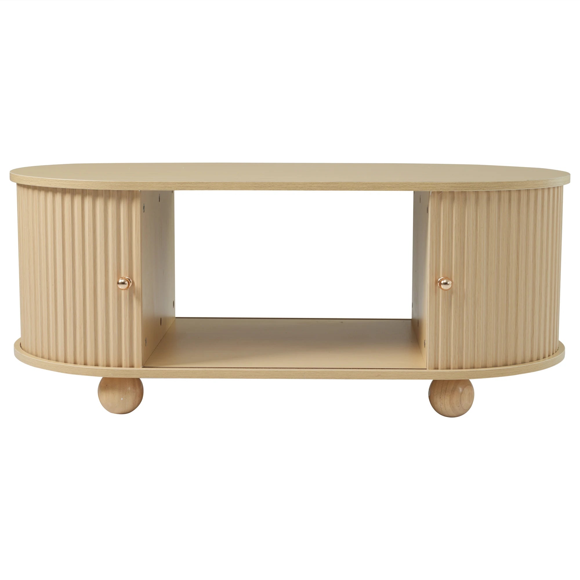 Table Basse Design Bois Naturel