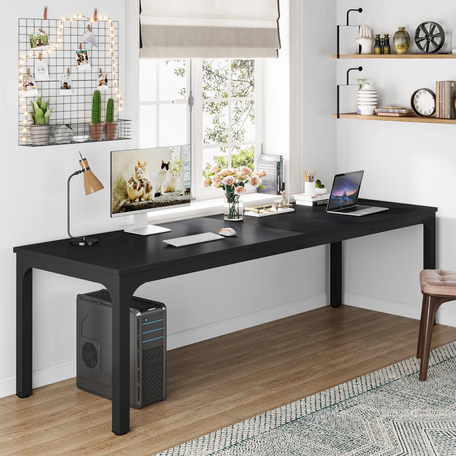 Table Basse Industrielle Rectangulaire