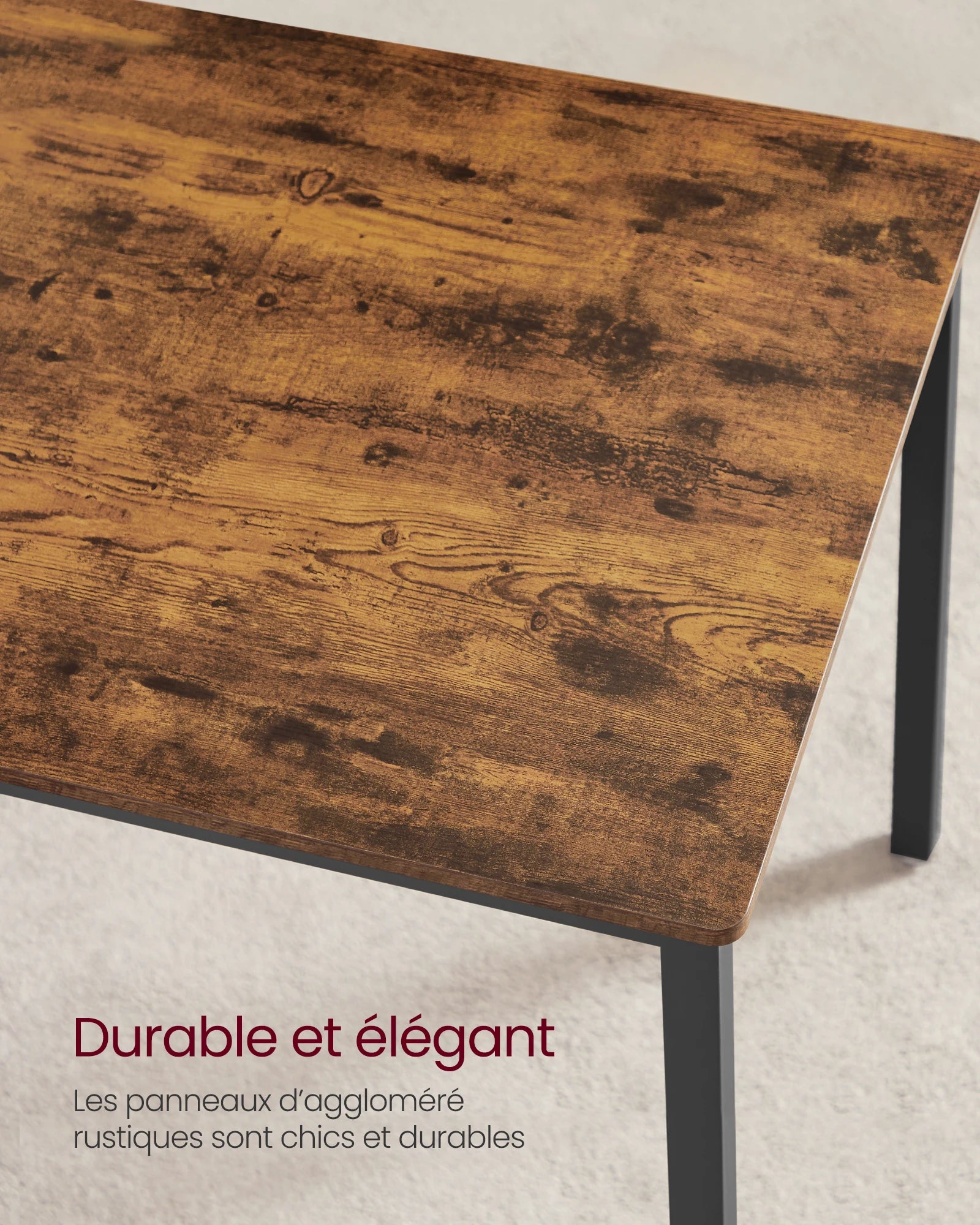 Ensemble Table et Bancs Industriel