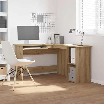 Bureau d'Angle avec Rangement