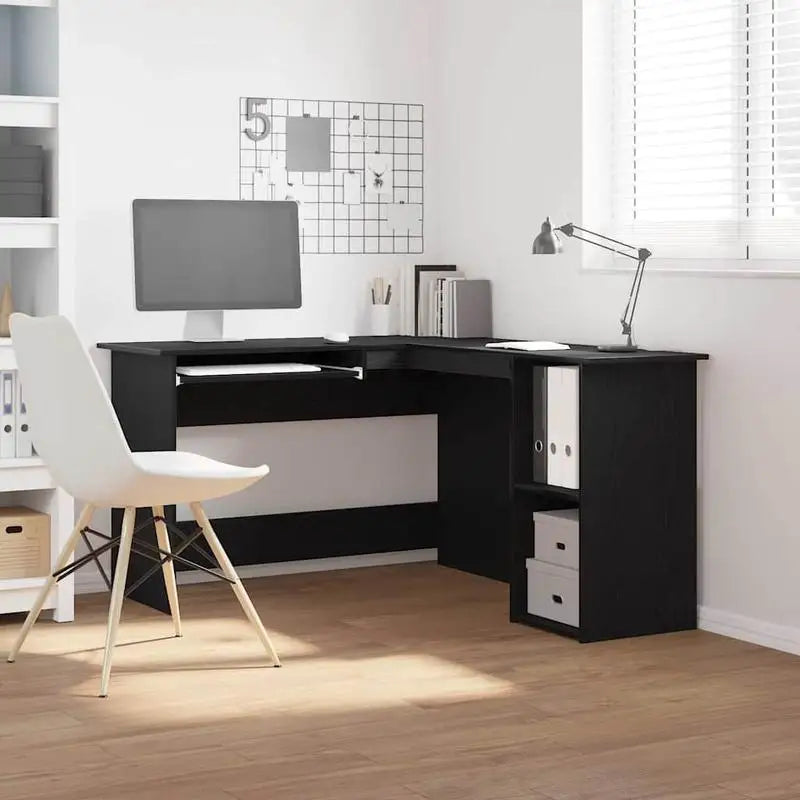 Bureau d'Angle avec Rangement