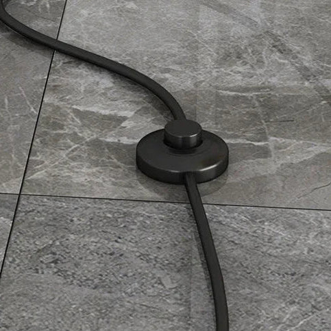 Nordic Black White Gourd Floor Lamp for Bedroom Living Room Next To The High-end Vertical Atmosphere Lamp LED Tricolor Light