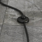 Nordic Black White Gourd Floor Lamp for Bedroom Living Room Next To The High-end Vertical Atmosphere Lamp LED Tricolor Light