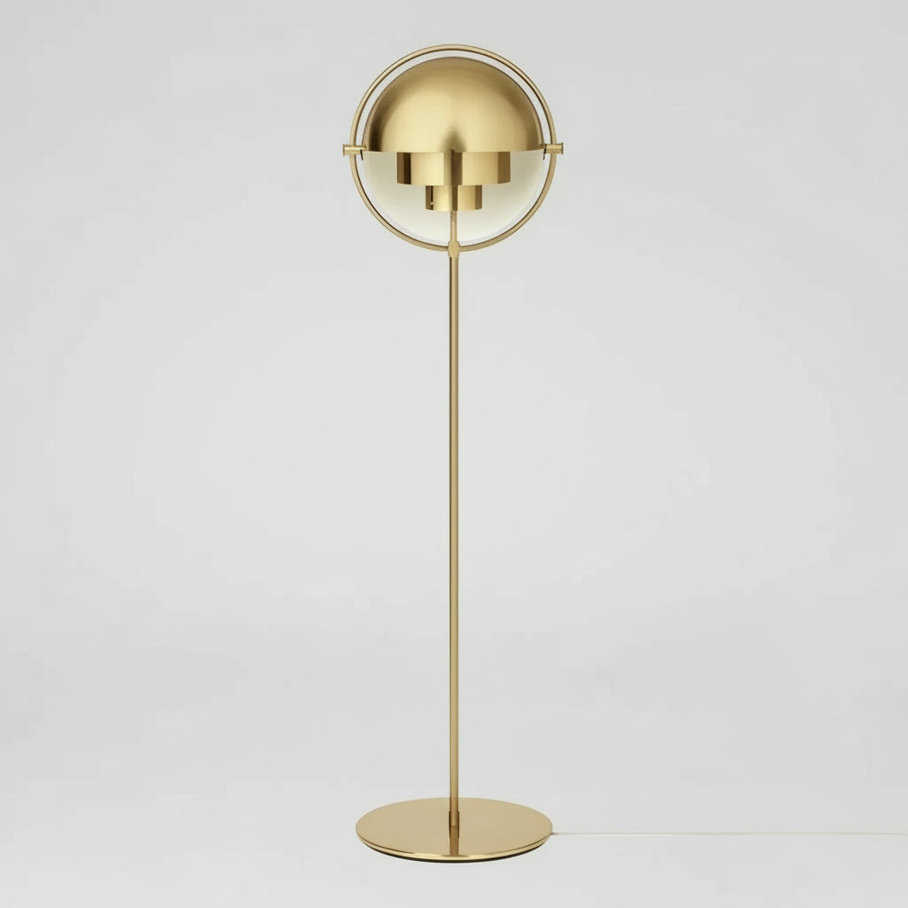 Lampadaire Élégant Métal pour Décoration Maison