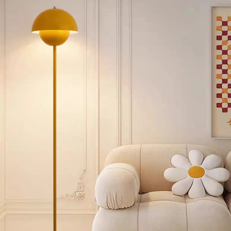 Simple Modern Cream Style High Quality Bud Led Floor Lamp Table Light Desk Lamp With E27 Changeable Bulb For Bedroom Living Room