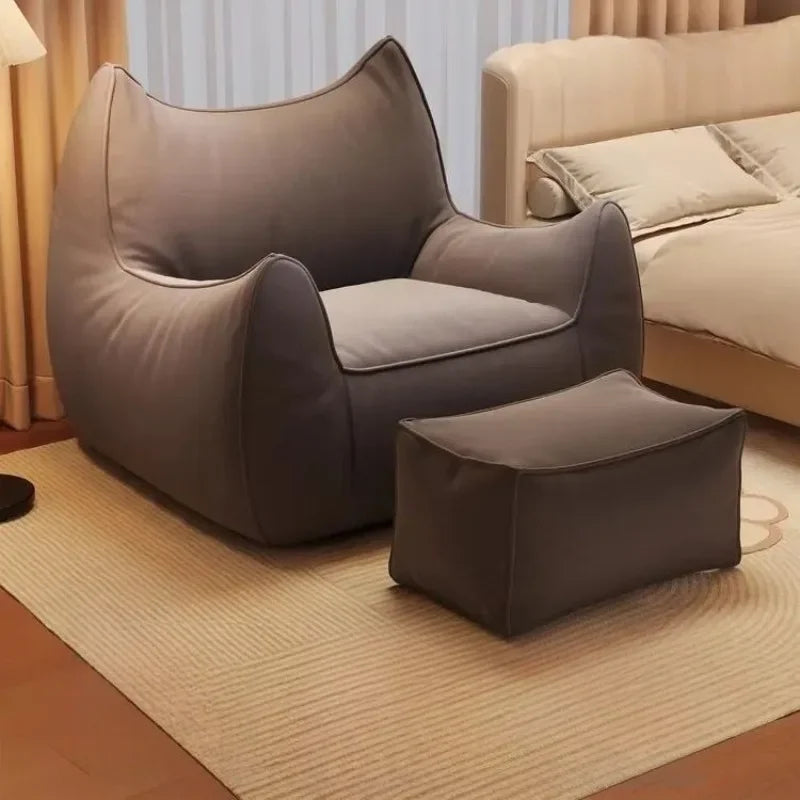 Fauteuil Nordic et Pouf Confort