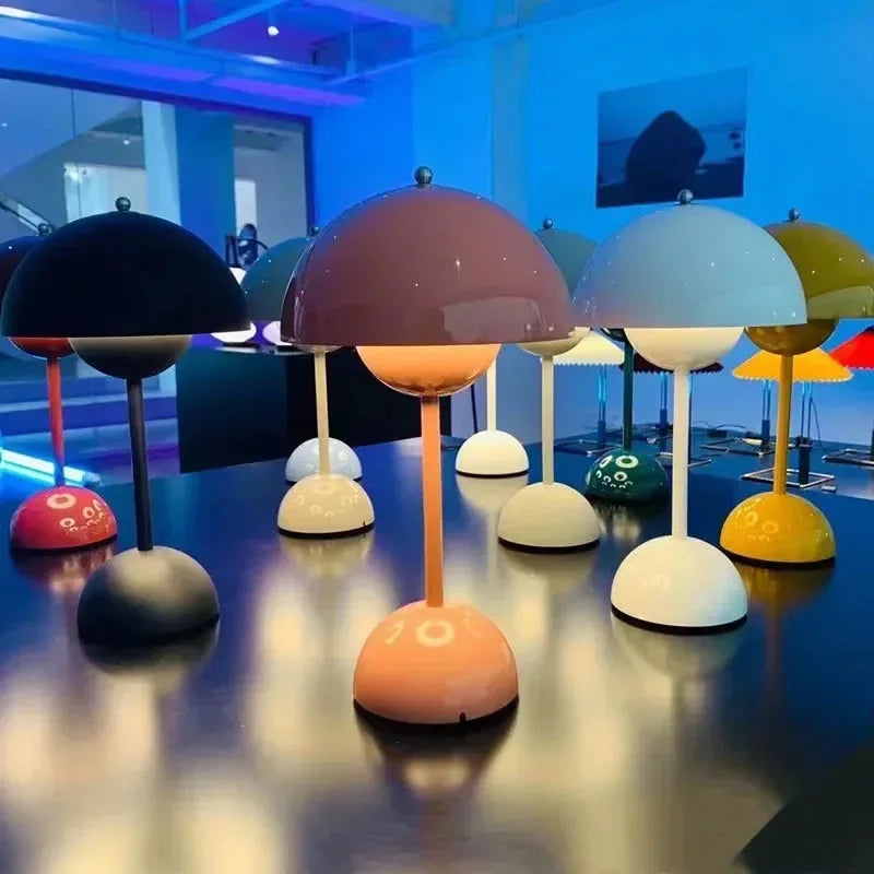 Lampe de Table Champignon USB