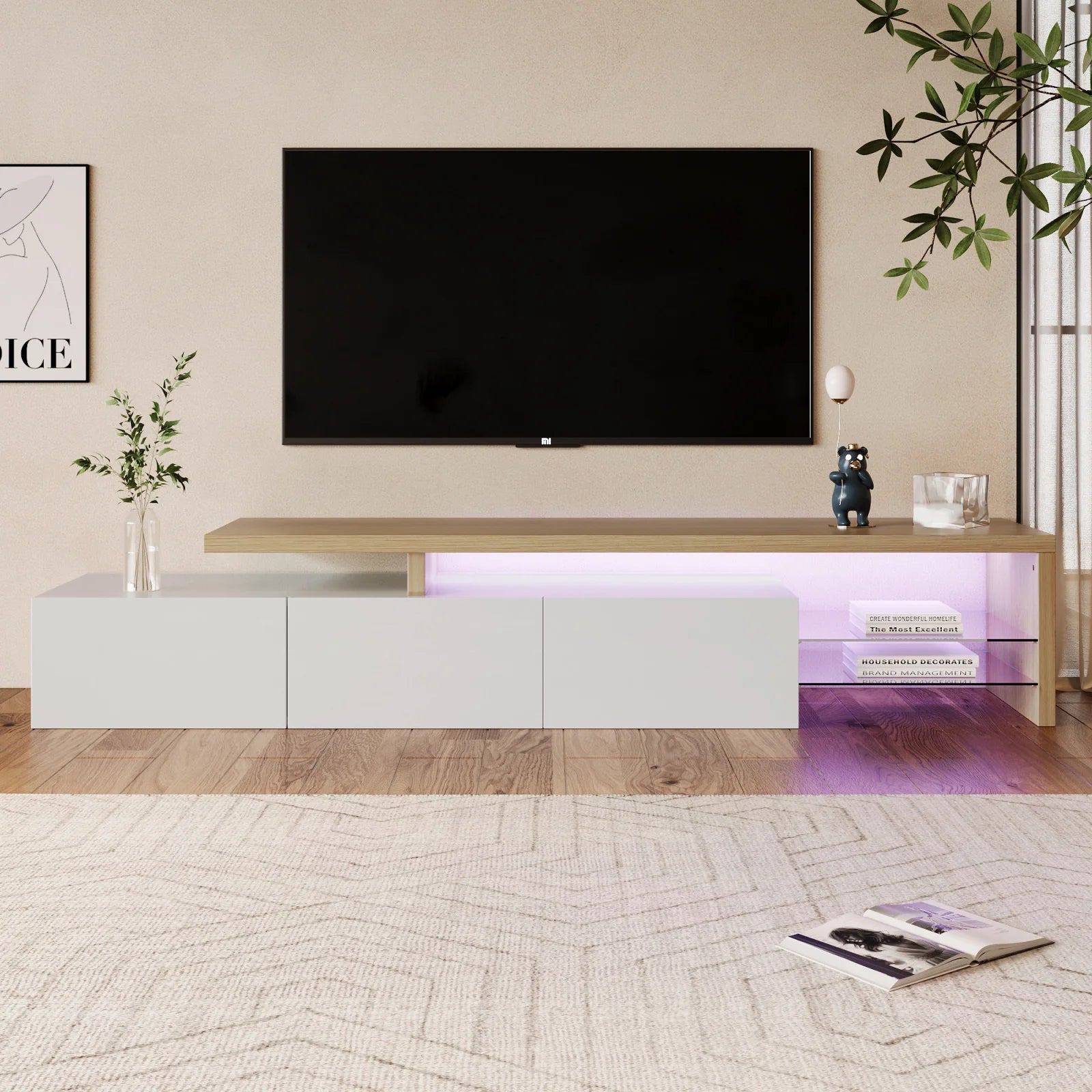 Meuble TV Design Asymétrique