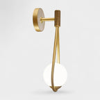 Applique Murale Géométrique Dorée