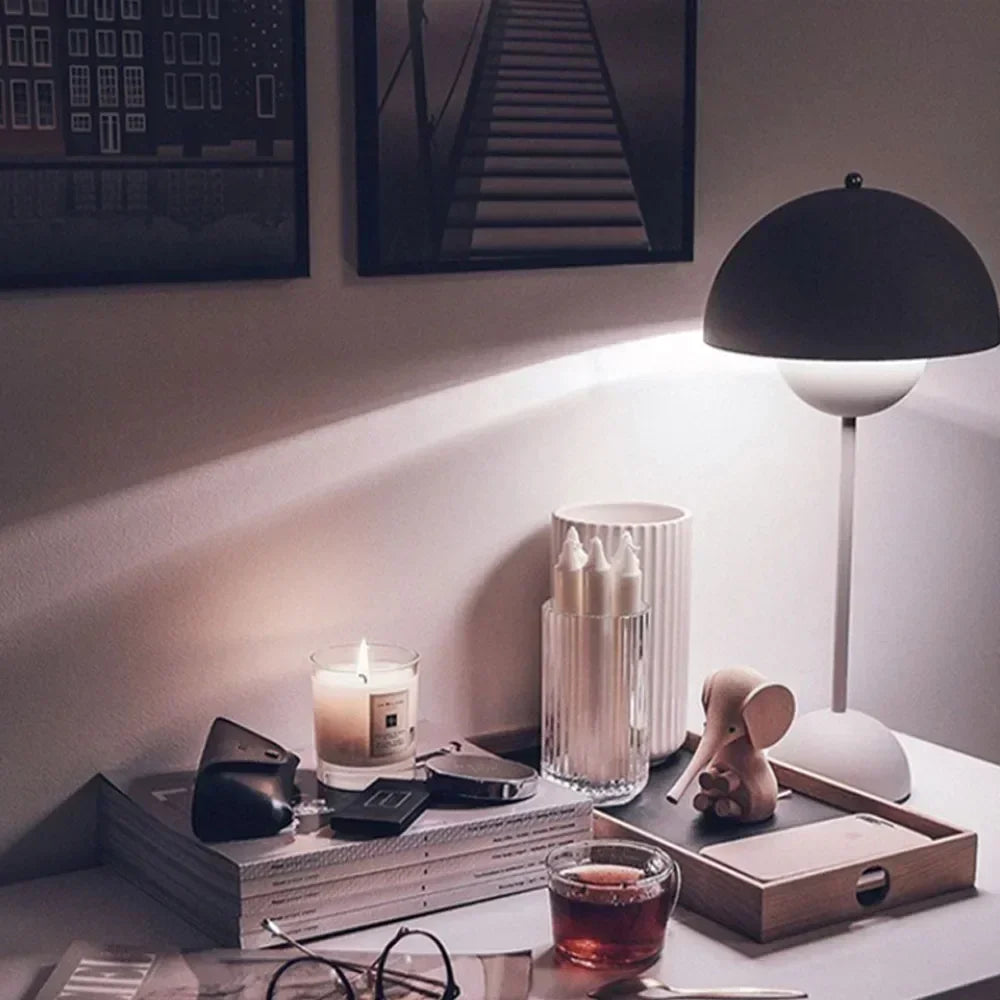 Lampe de Table Champignon USB