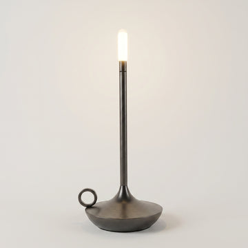 Lampe de table LED candle design dorée
