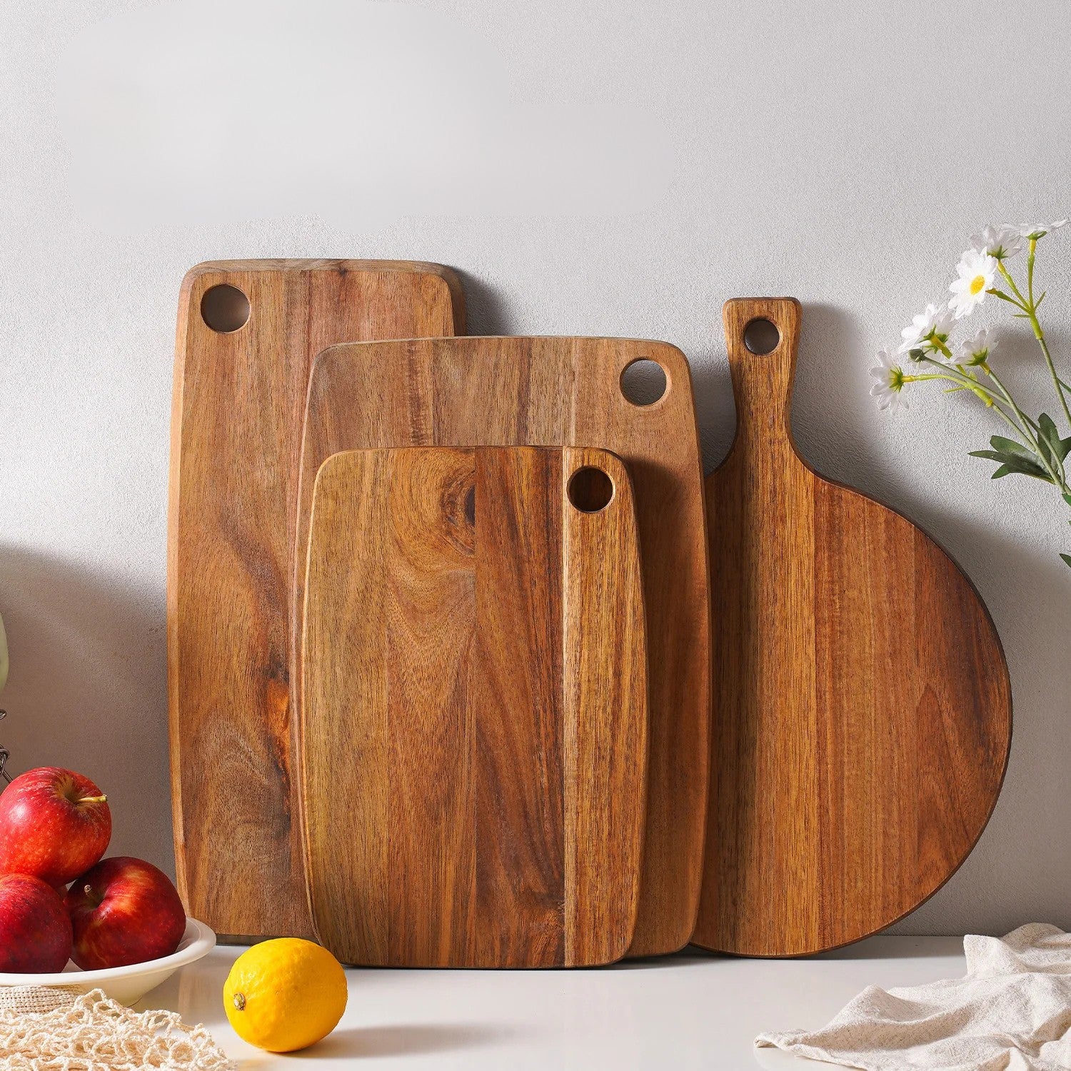 Planche à découper en bois d’acacia