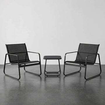 Salon détente duo avec table