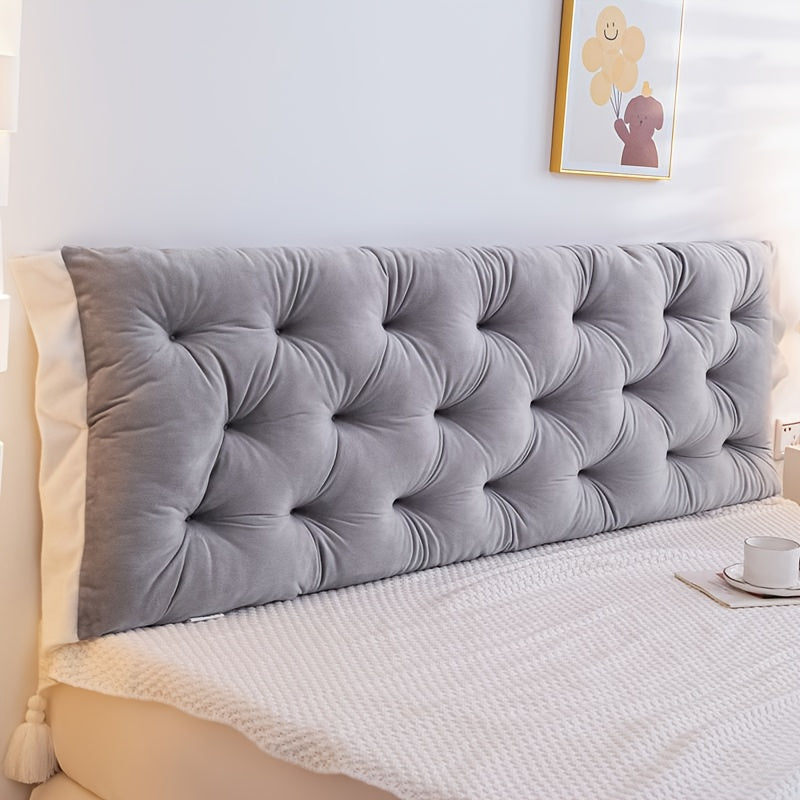 Tête de lit en velours avec rembourrage moelleux