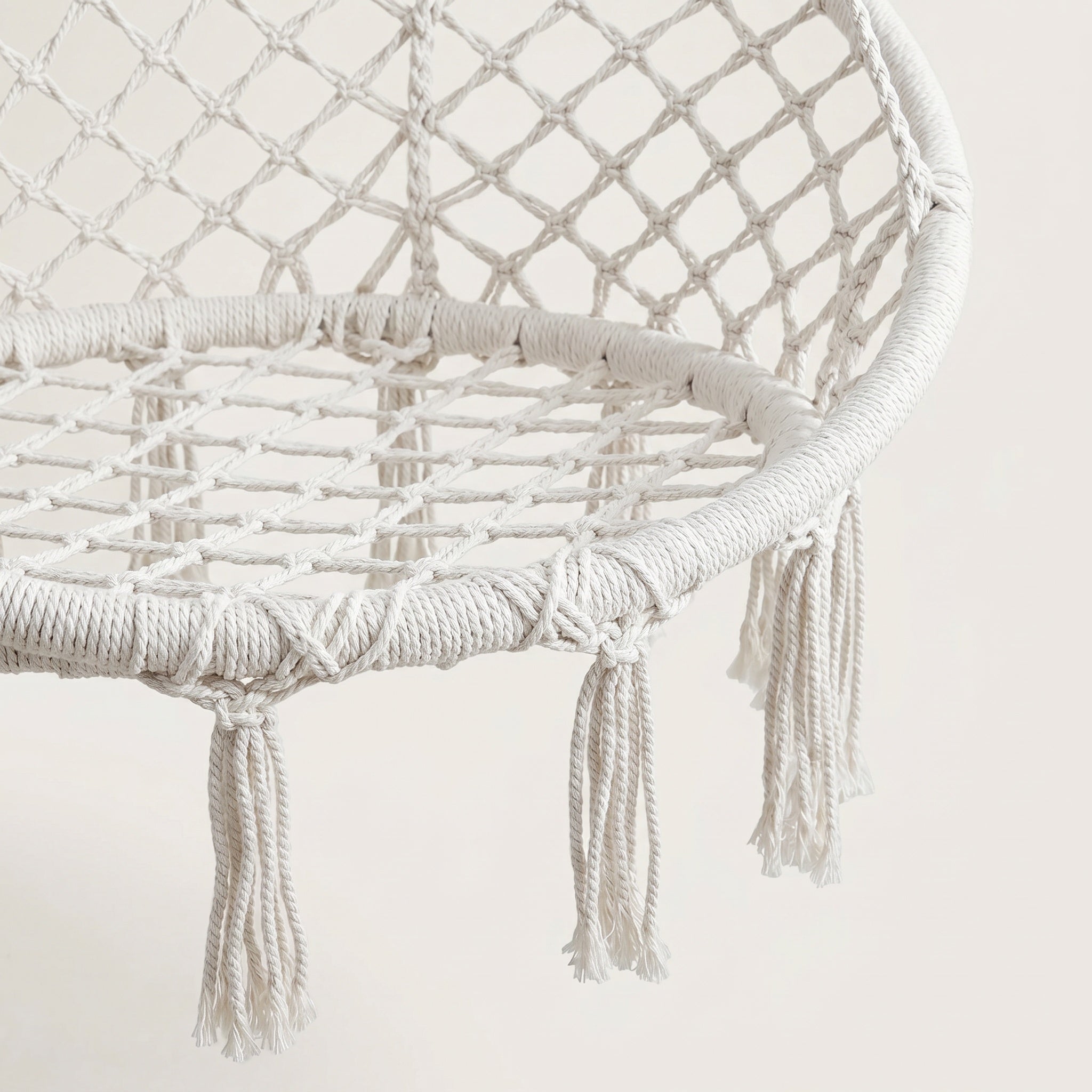 Chaise suspendue macramé