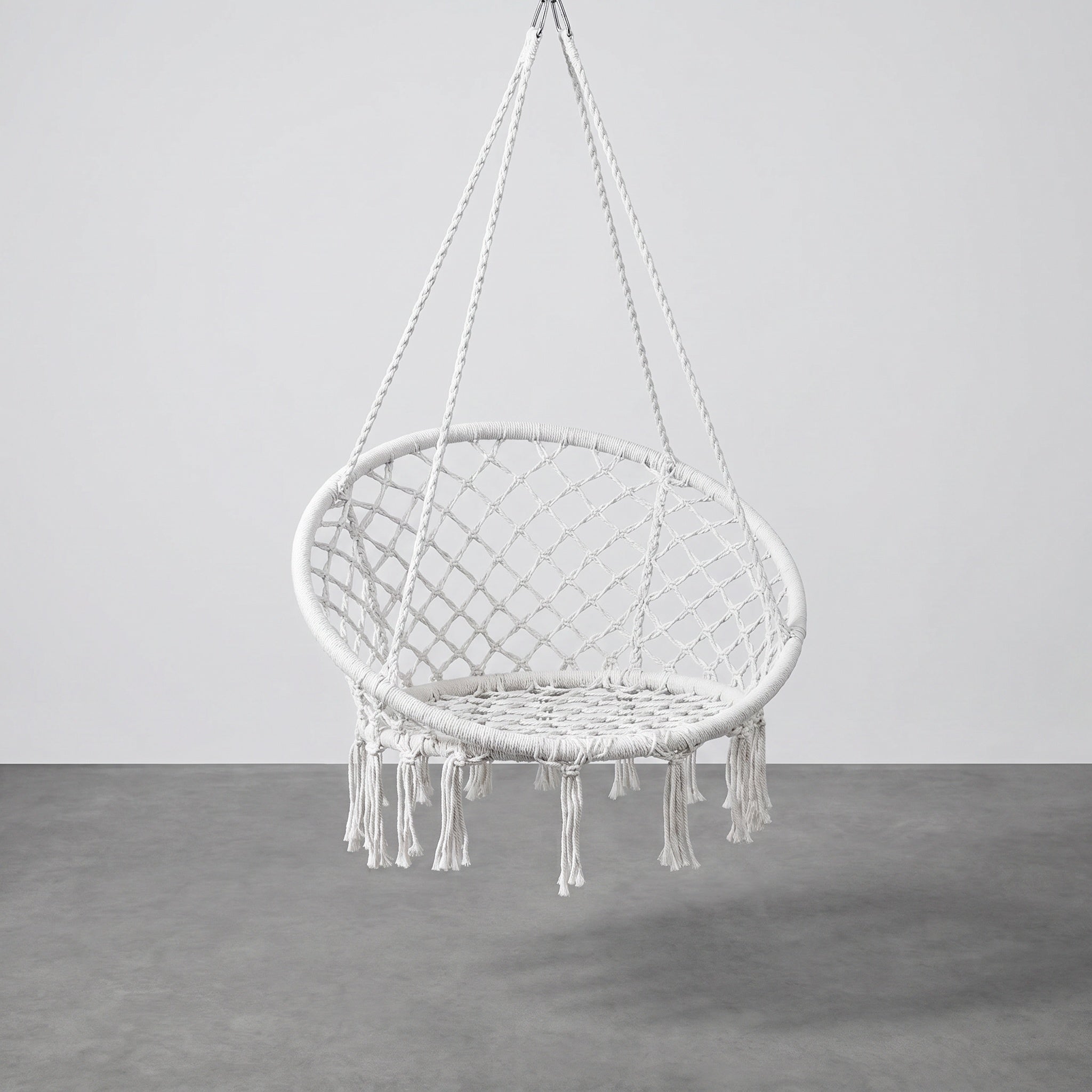 Chaise suspendue macramé
