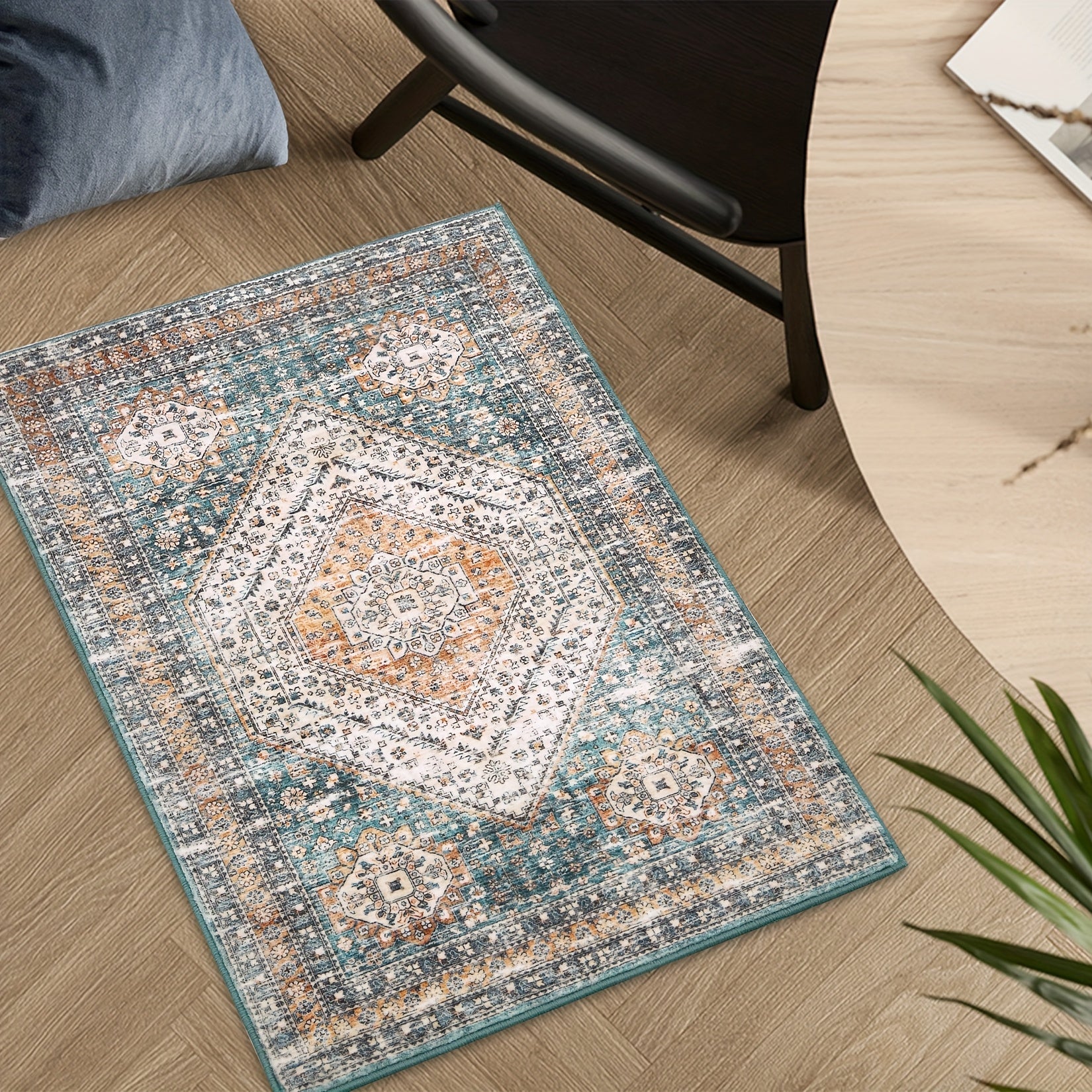 Tapis Oriental Médaillon