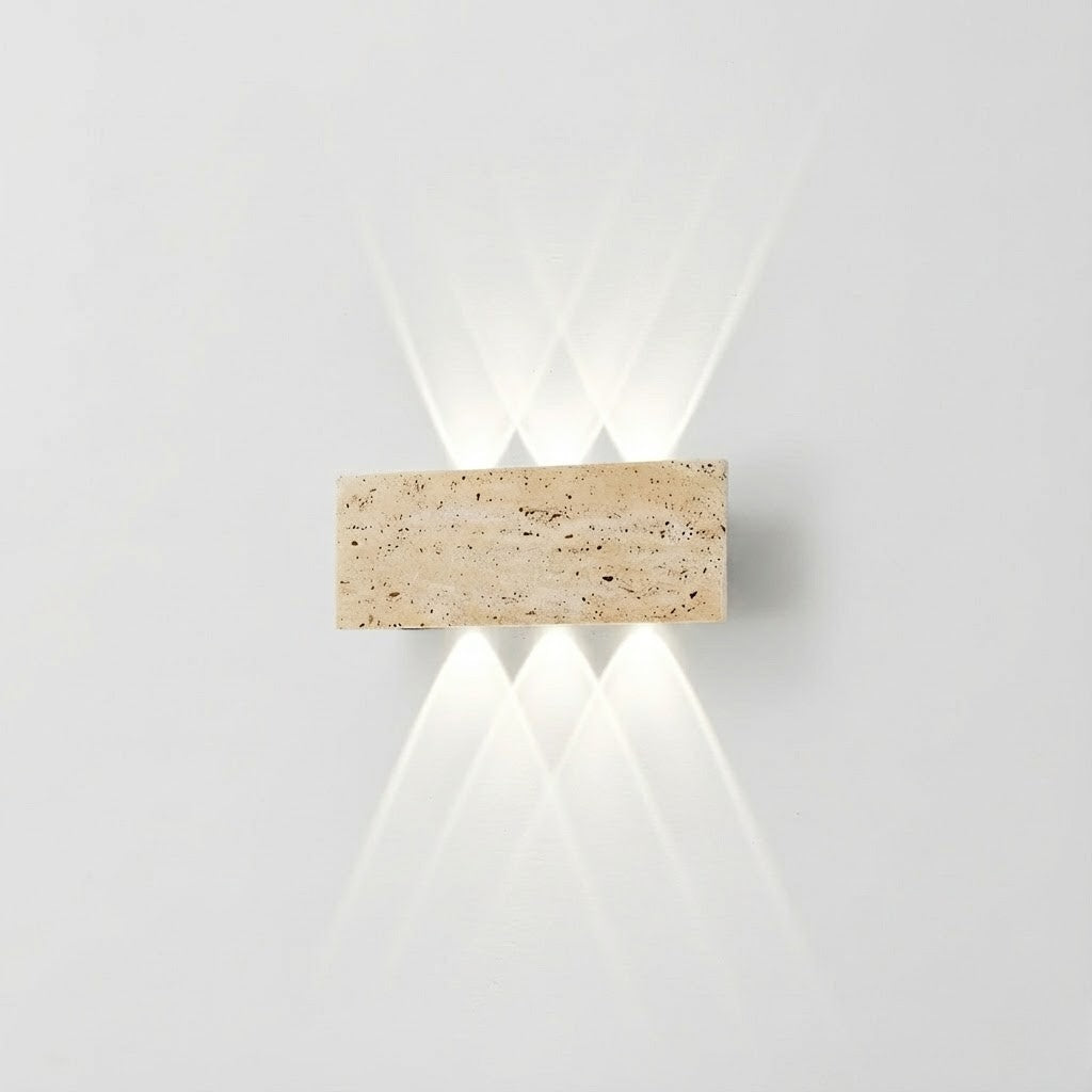 Applique Extérieure Étanche LED Style Wabi-Sabi